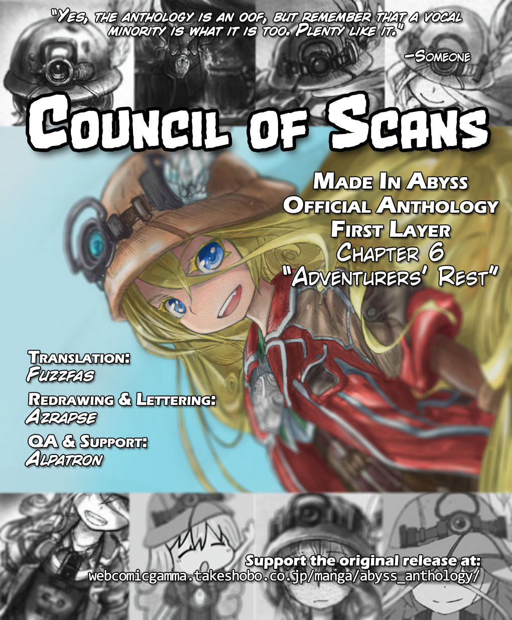 Made in Abyss Official Anthology Chapter 6 page 8 - 
