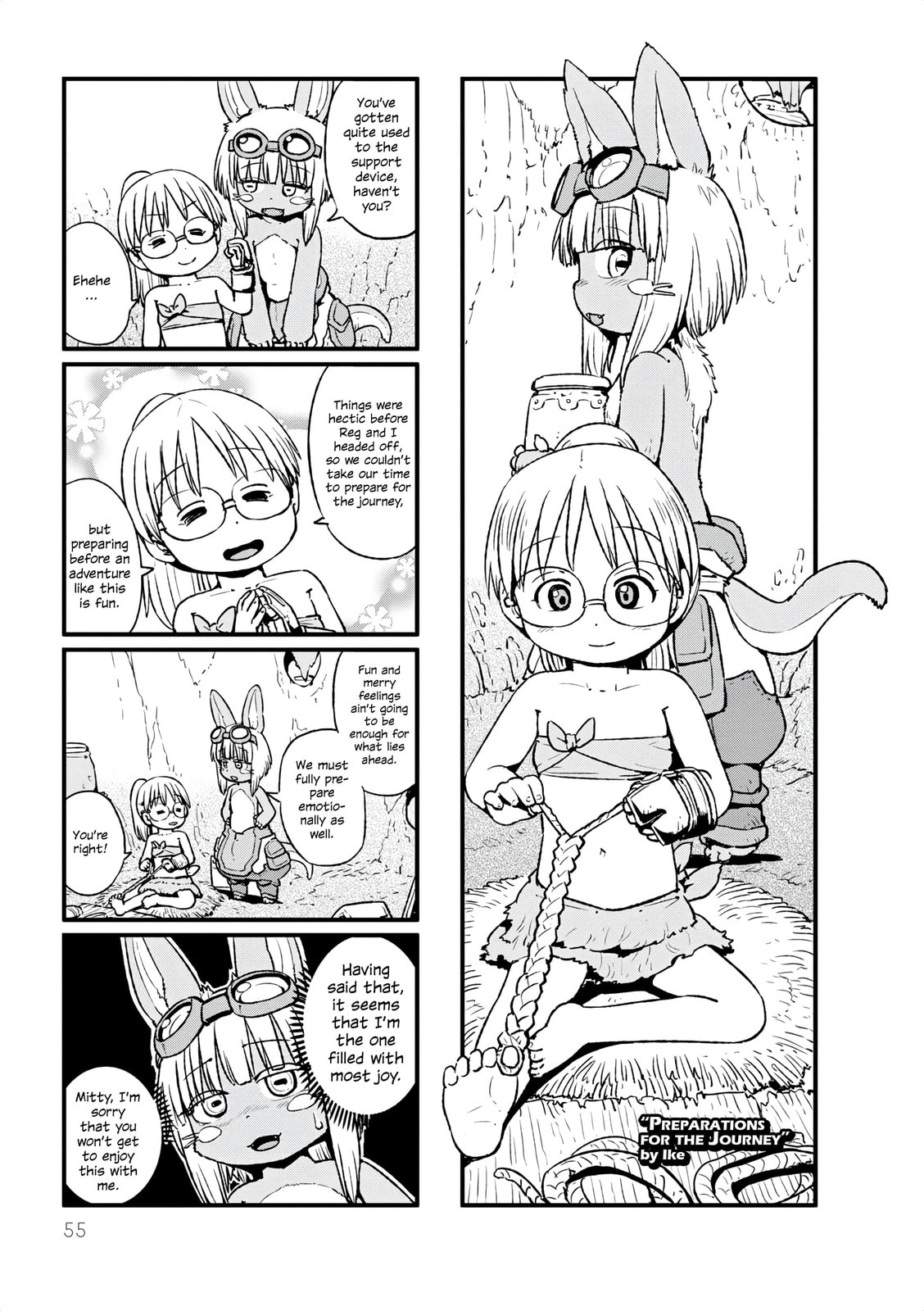 Made in Abyss Official Anthology Chapter 8 page 1 - 
