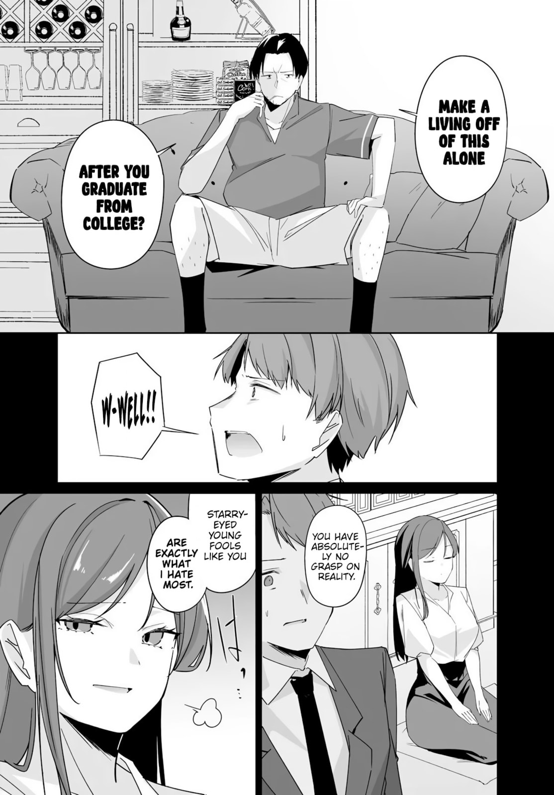 Madogiwa Henshuu to Baka ni Sareta Ore ga, Futago JK to Doukyo Suru Koto ni Natta Chapter 11 page 12 - 