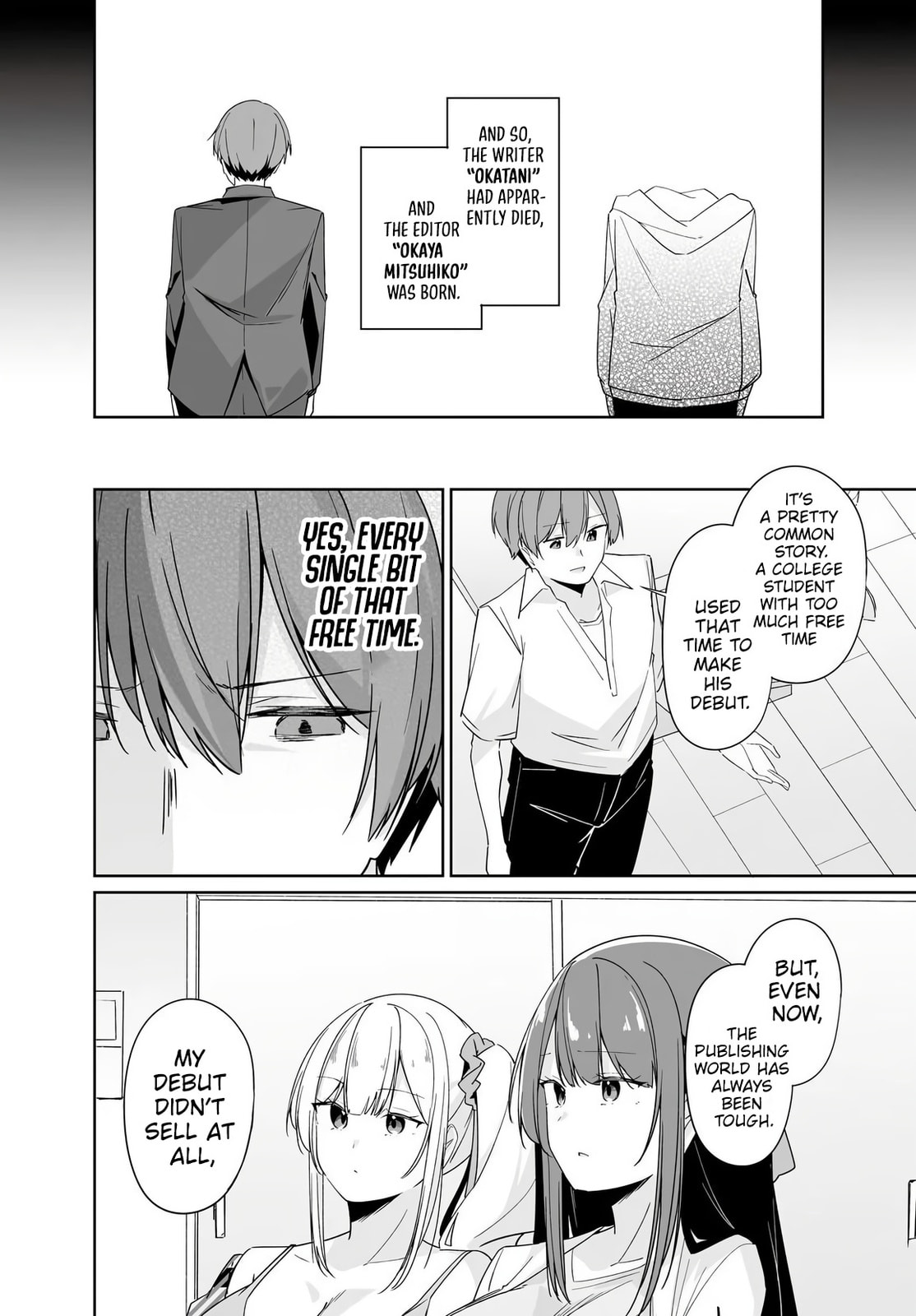 Madogiwa Henshuu to Baka ni Sareta Ore ga, Futago JK to Doukyo Suru Koto ni Natta Chapter 11 page 15 - 