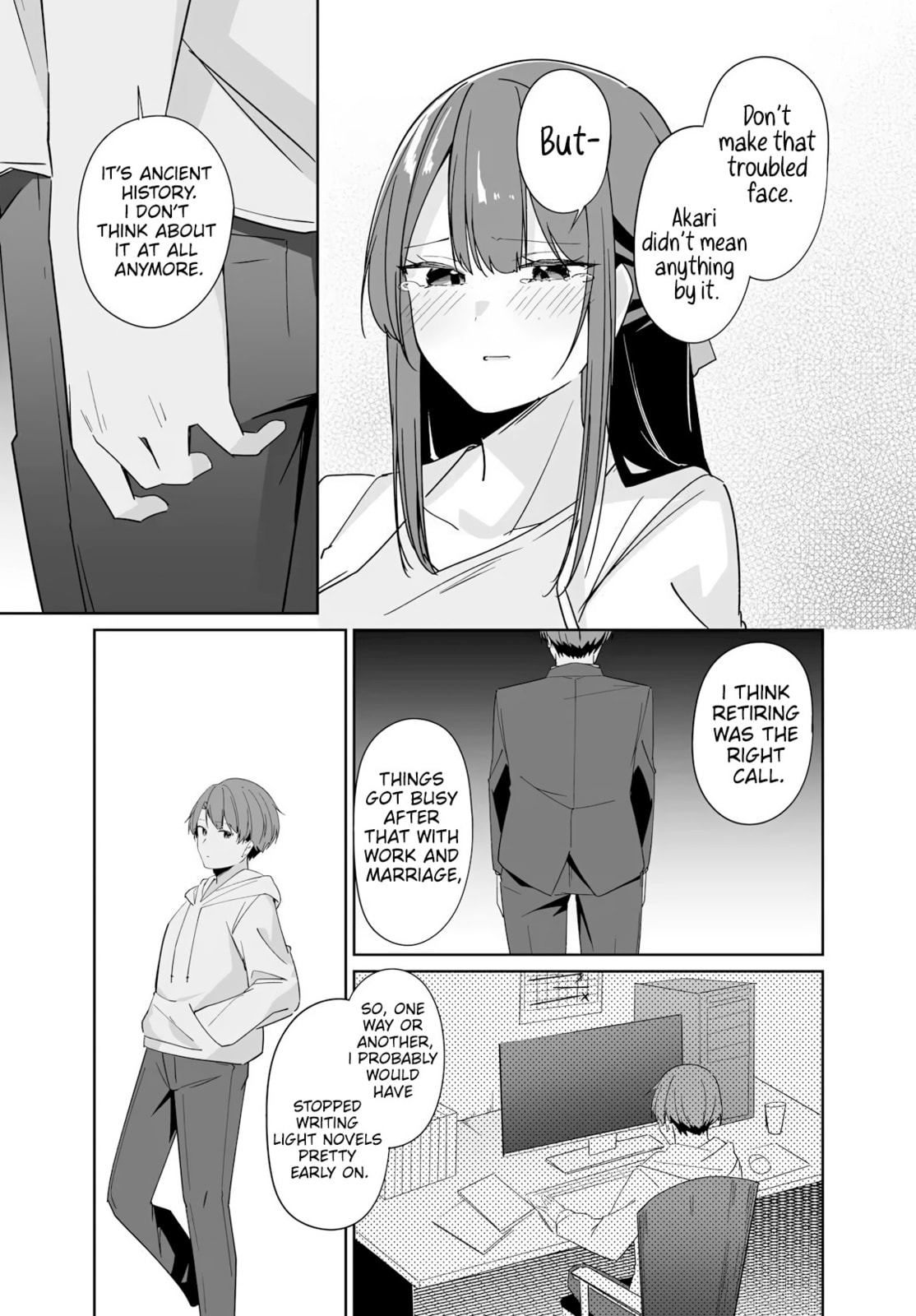 Madogiwa Henshuu to Baka ni Sareta Ore ga, Futago JK to Doukyo Suru Koto ni Natta Chapter 11 page 24 - 