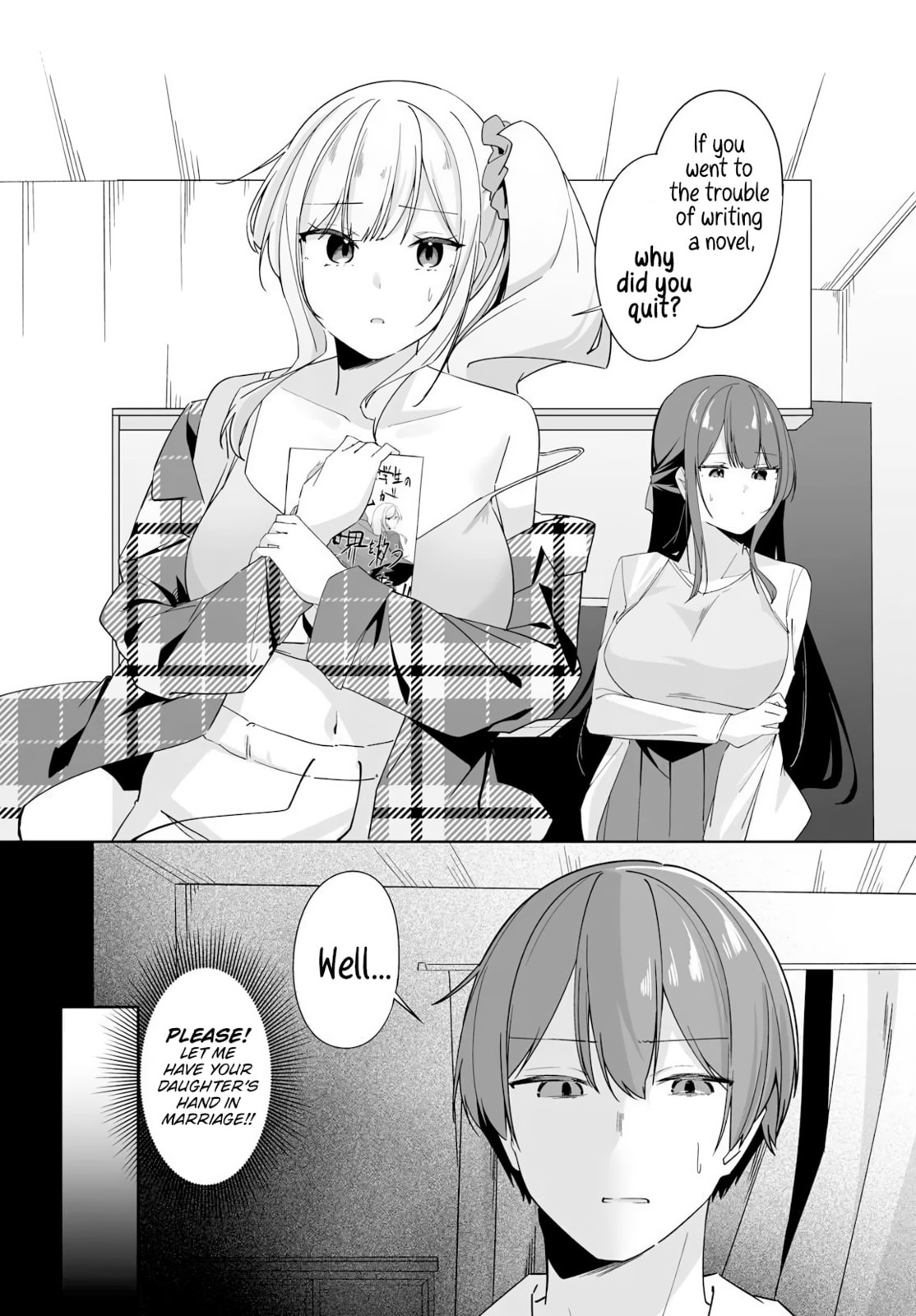 Madogiwa Henshuu to Baka ni Sareta Ore ga, Futago JK to Doukyo Suru Koto ni Natta Chapter 11 page 9 - 