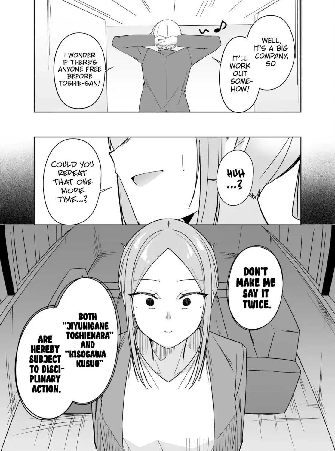 Madogiwa Henshuu to Baka ni Sareta Ore ga, Futago JK to Doukyo Suru Koto ni Natta Chapter 12 page 46 - 