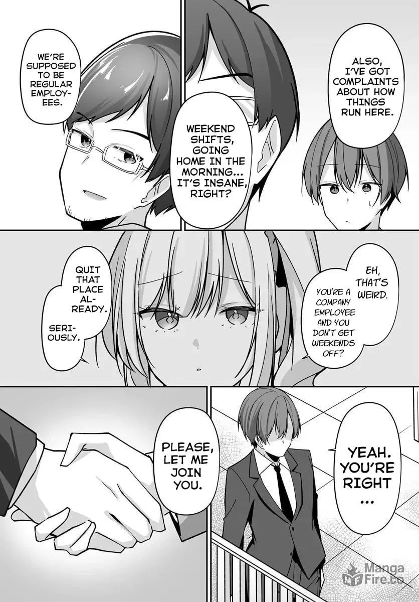 Madogiwa Henshuu to Baka ni Sareta Ore ga, Futago JK to Doukyo Suru Koto ni Natta Chapter 2 page 21 - 