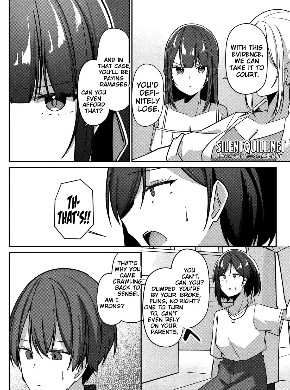 Madogiwa Henshuu to Baka ni Sareta Ore ga, Futago JK to Doukyo Suru Koto ni Natta Chapter 4 page 56 - 