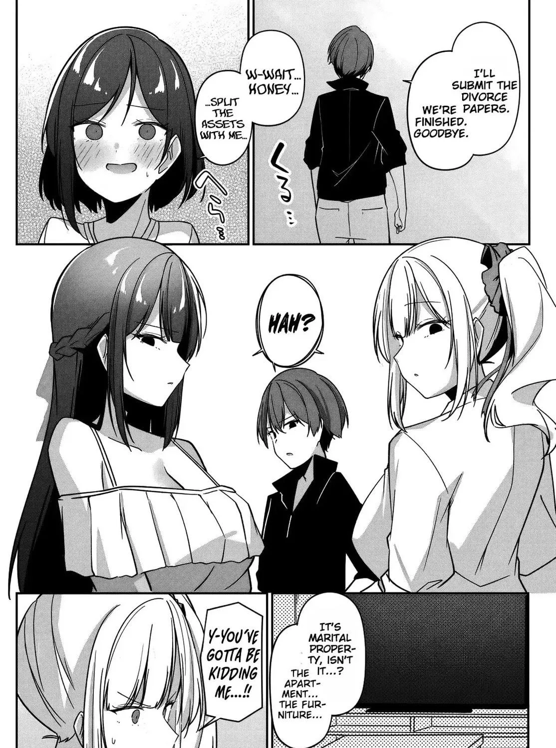 Madogiwa Henshuu to Baka ni Sareta Ore ga, Futago JK to Doukyo Suru Koto ni Natta Chapter 4 page 64 - 