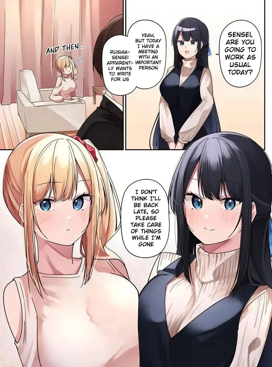 Madogiwa Henshuu to Baka ni Sareta Ore ga, Futago JK to Doukyo Suru Koto ni Natta Chapter 6.1 page 2 - 