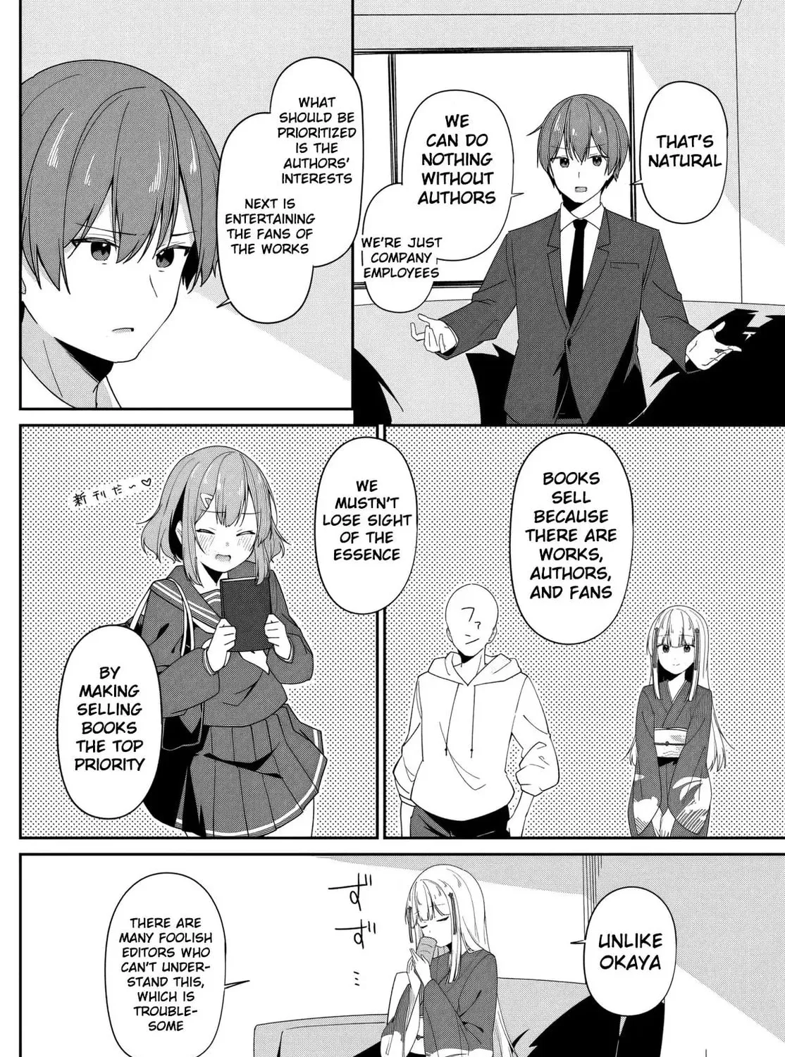Madogiwa Henshuu to Baka ni Sareta Ore ga, Futago JK to Doukyo Suru Koto ni Natta Chapter 6.1 page 14 - 