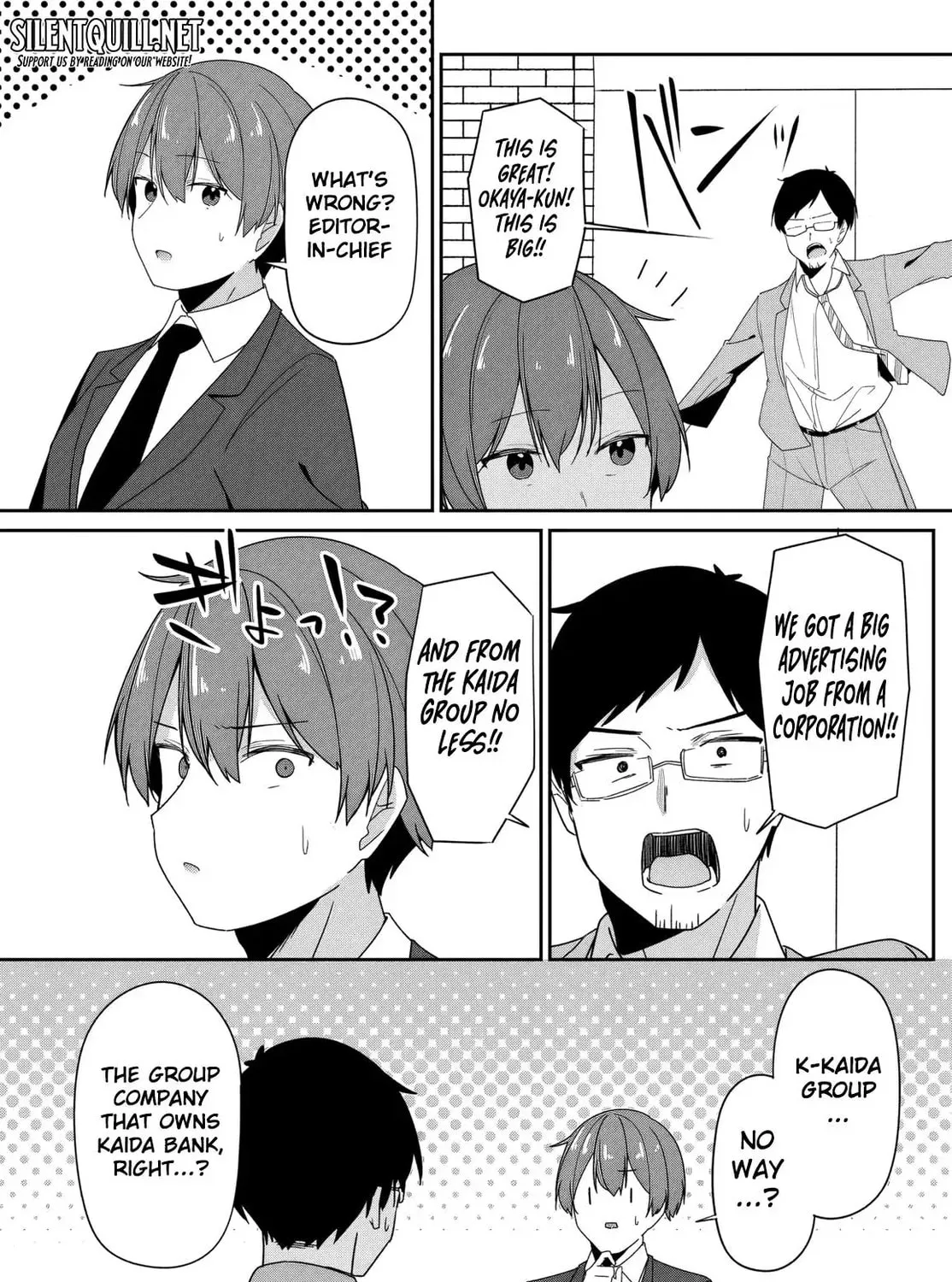 Madogiwa Henshuu to Baka ni Sareta Ore ga, Futago JK to Doukyo Suru Koto ni Natta Chapter 6.1 page 24 - 