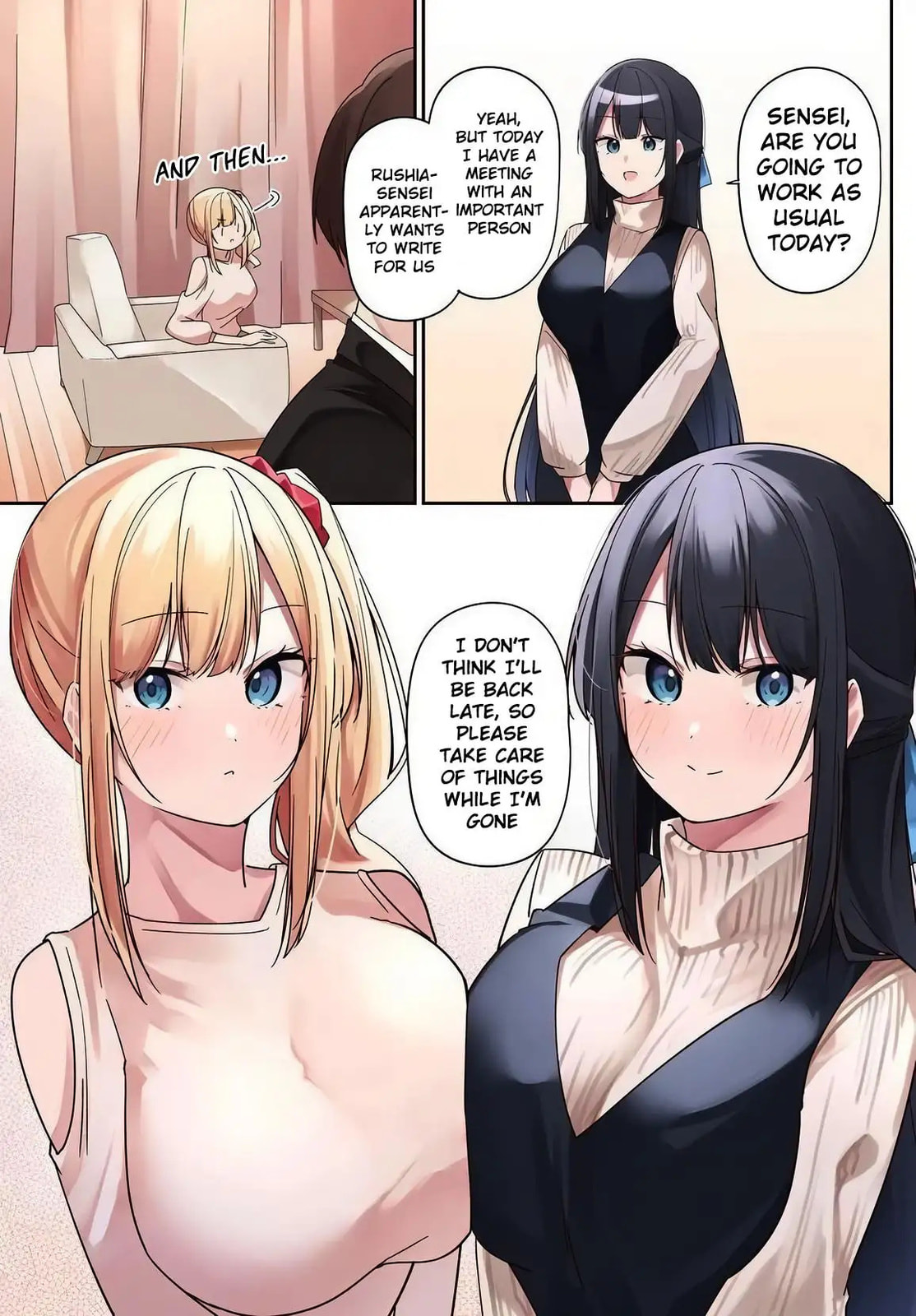 Madogiwa Henshuu to Baka ni Sareta Ore ga, Futago JK to Doukyo Suru Koto ni Natta Chapter 6 page 2 - 