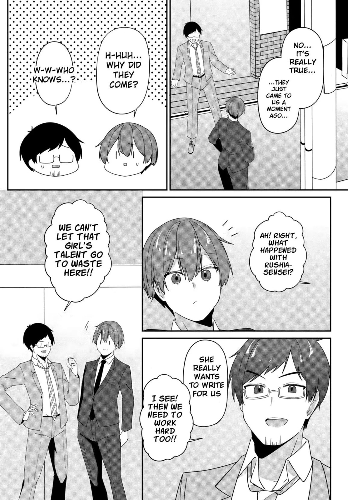 Madogiwa Henshuu to Baka ni Sareta Ore ga, Futago JK to Doukyo Suru Koto ni Natta Chapter 6 page 14 - 