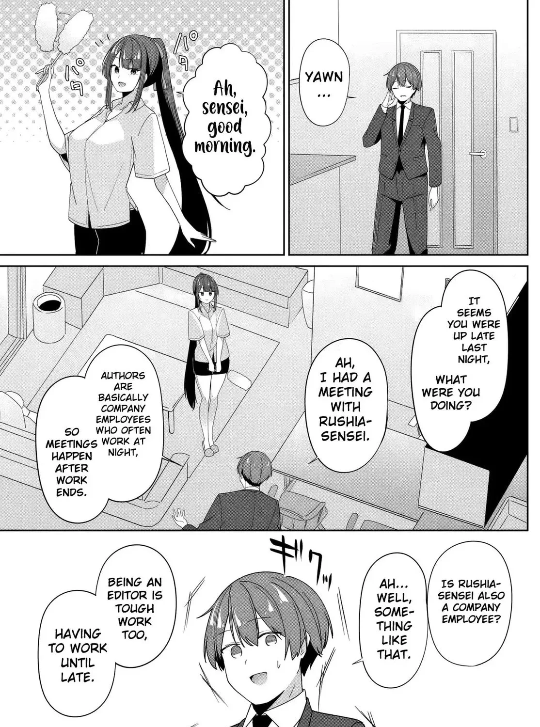 Madogiwa Henshuu to Baka ni Sareta Ore ga, Futago JK to Doukyo Suru Koto ni Natta Chapter 7.1 page 3 - 