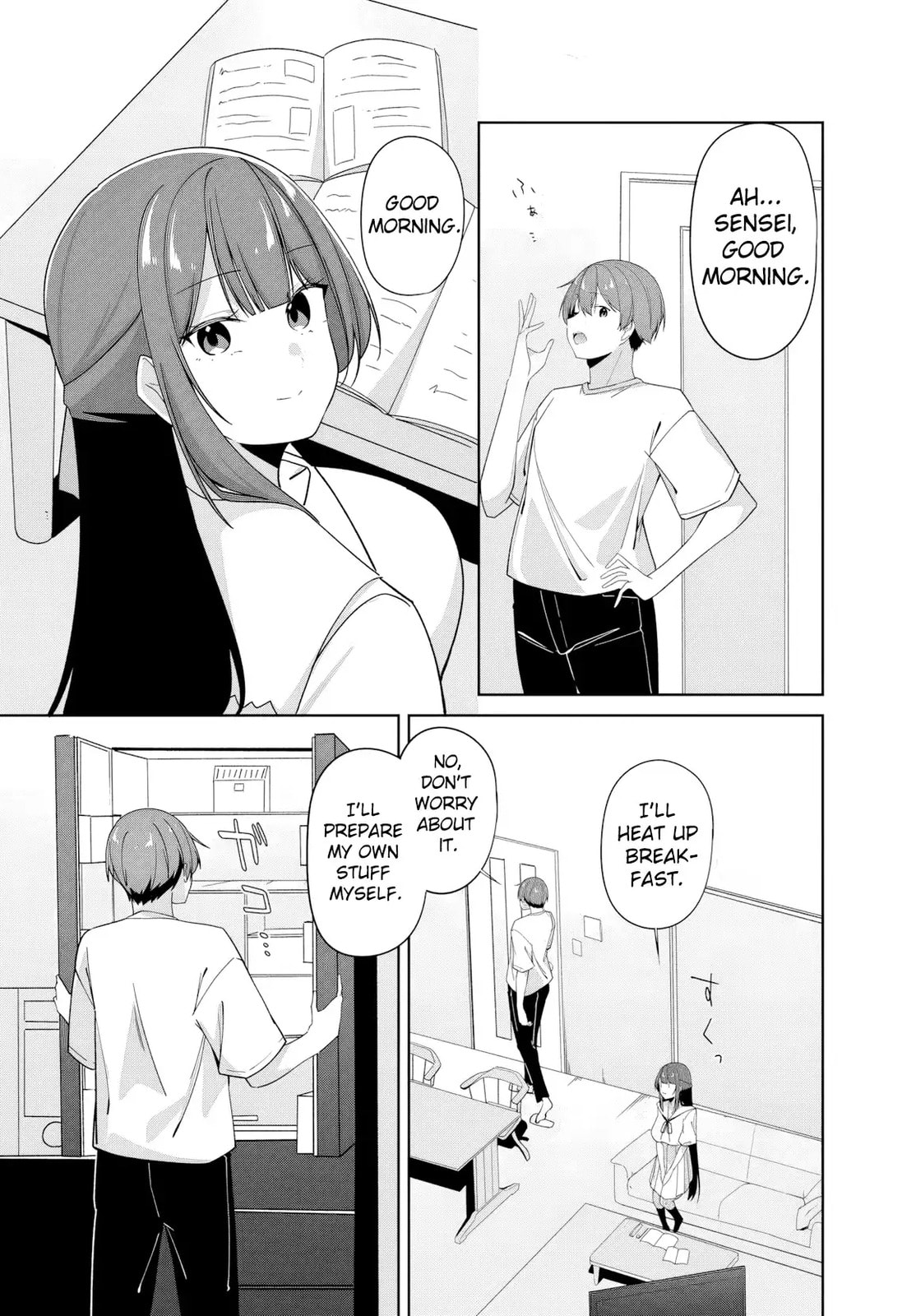 Madogiwa Henshuu to Baka ni Sareta Ore ga, Futago JK to Doukyo Suru Koto ni Natta Chapter 9 page 2 - 