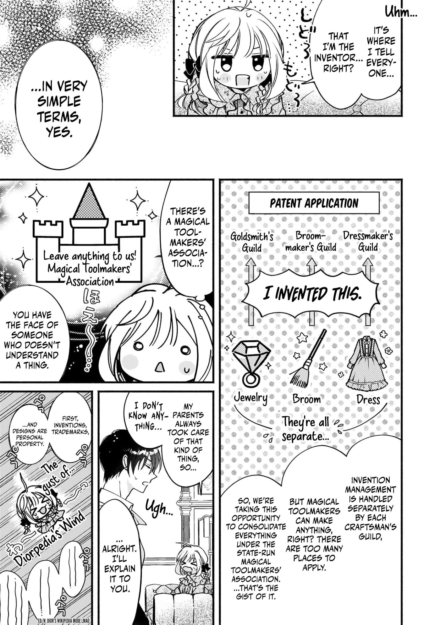 Madougushi Rize, Kaigyoushimasu Chapter 19 page 10 - 