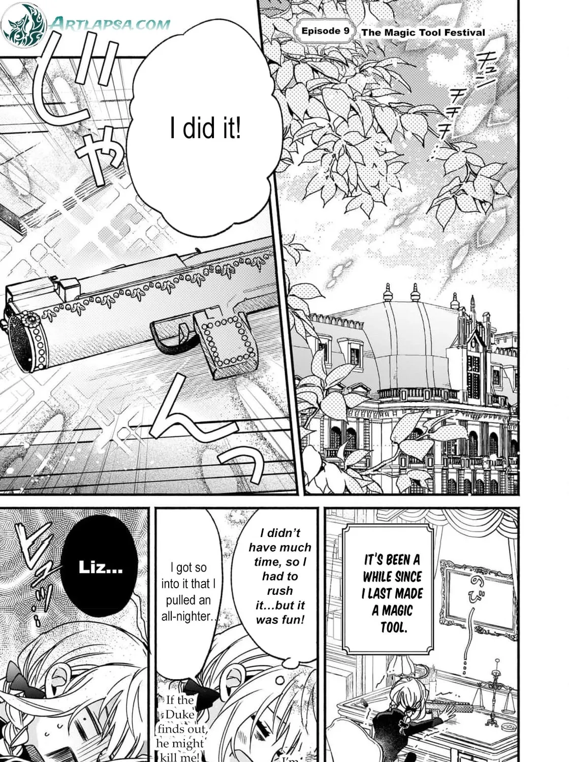 Madougushi Rize, Kaigyoushimasu Chapter 9 page 7 - 