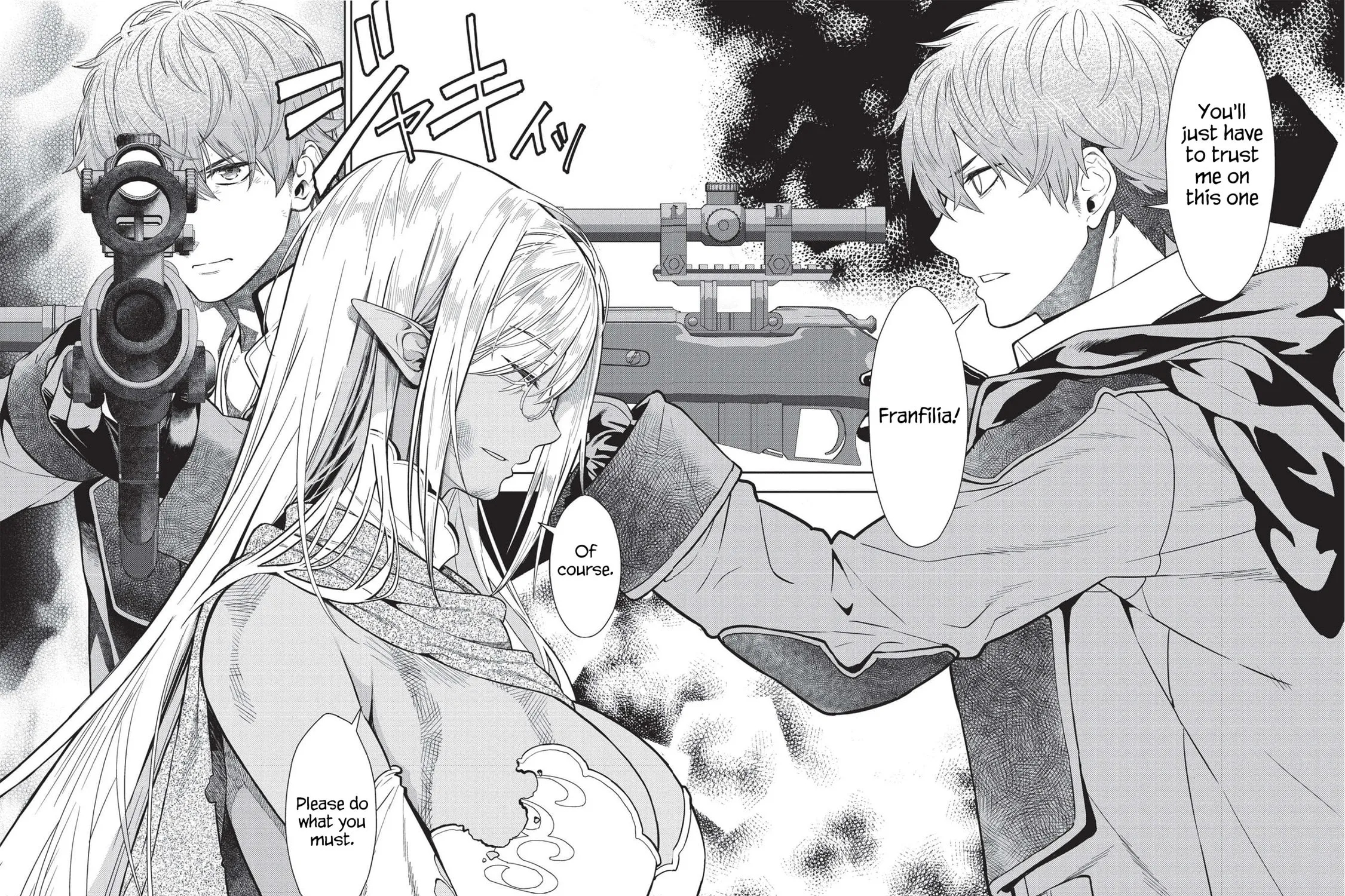 Magan to Dangan o Tsukatte Isekai o Buchinuku! Chapter 14.5 page 32 - 