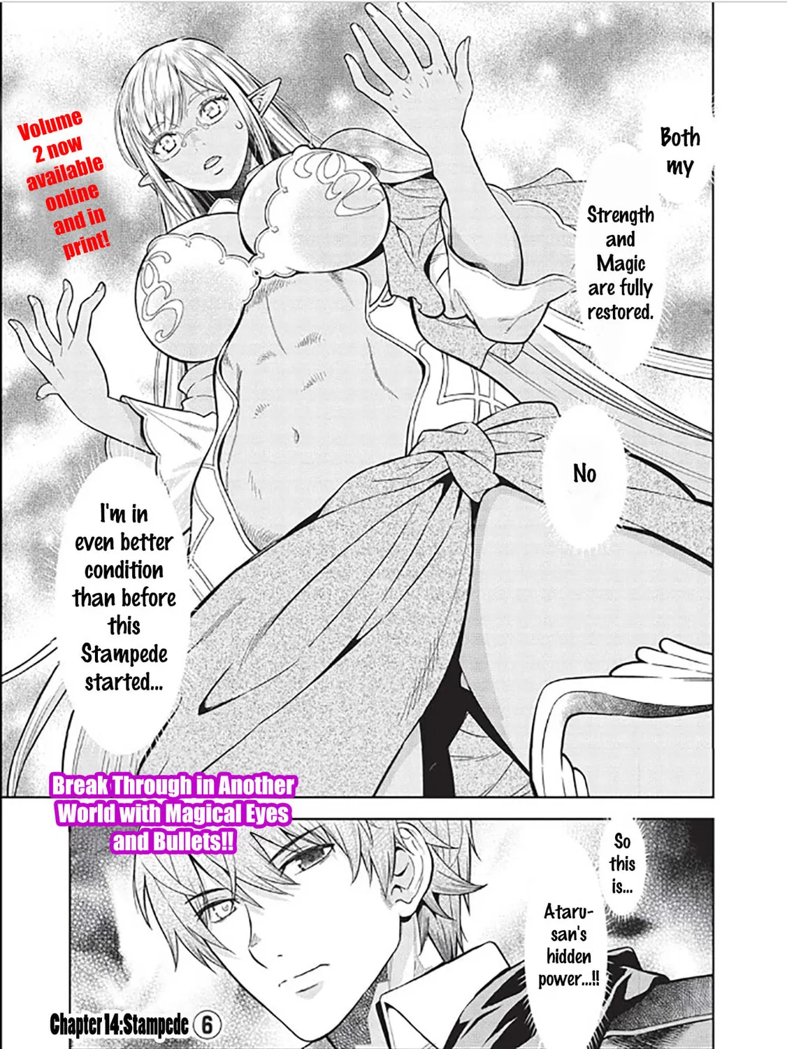 Magan to Dangan o Tsukatte Isekai o Buchinuku! Chapter 14.6 page 3 - 