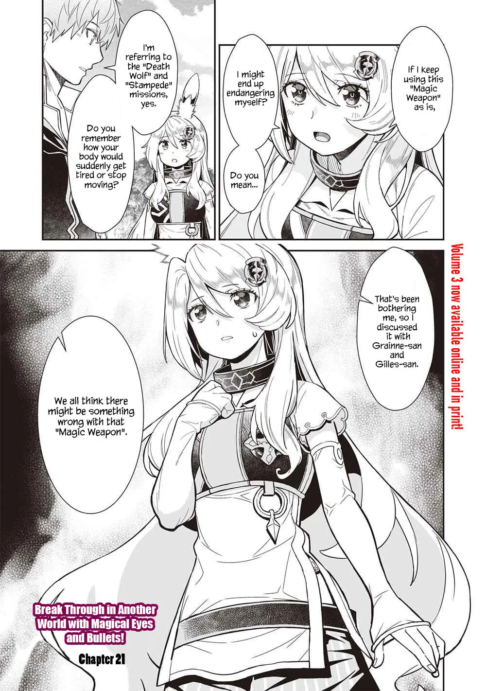 Magan to Dangan o Tsukatte Isekai o Buchinuku! Chapter 21 page 1 - 