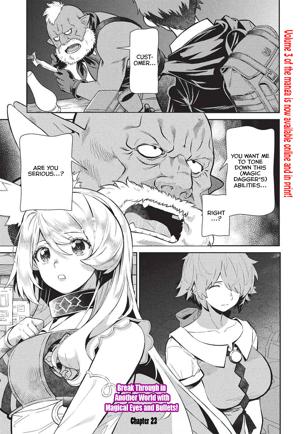 Magan to Dangan o Tsukatte Isekai o Buchinuku! Chapter 23 page 2 - 