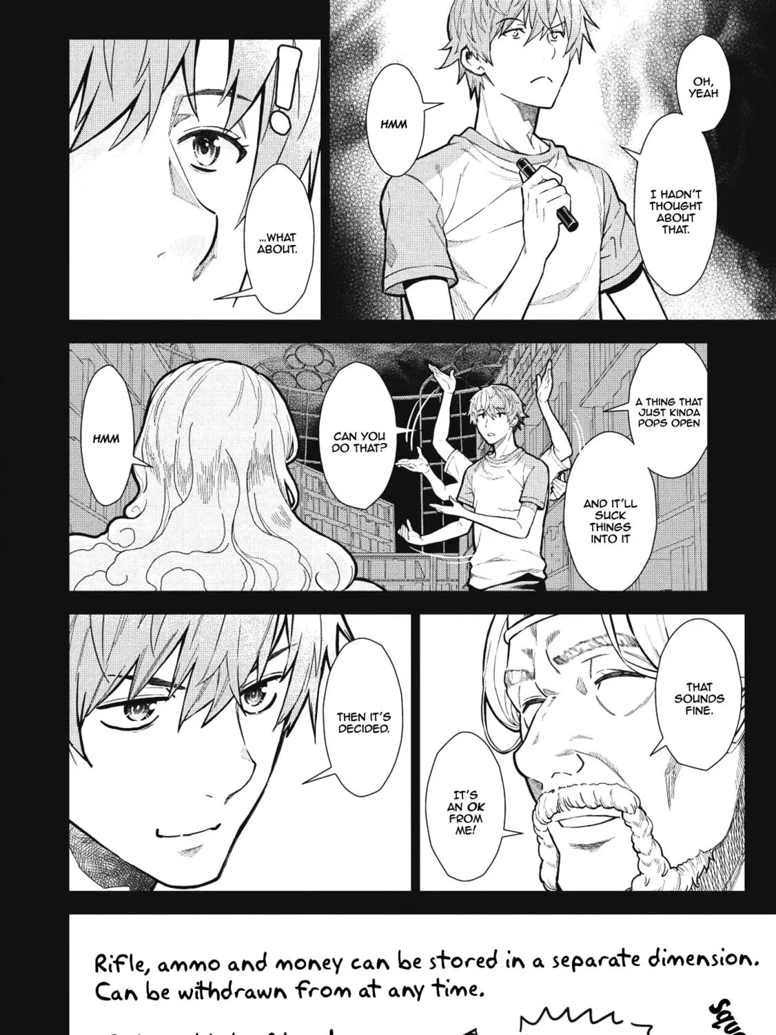 Magan to Dangan o Tsukatte Isekai o Buchinuku! Chapter 5 page 4 - 