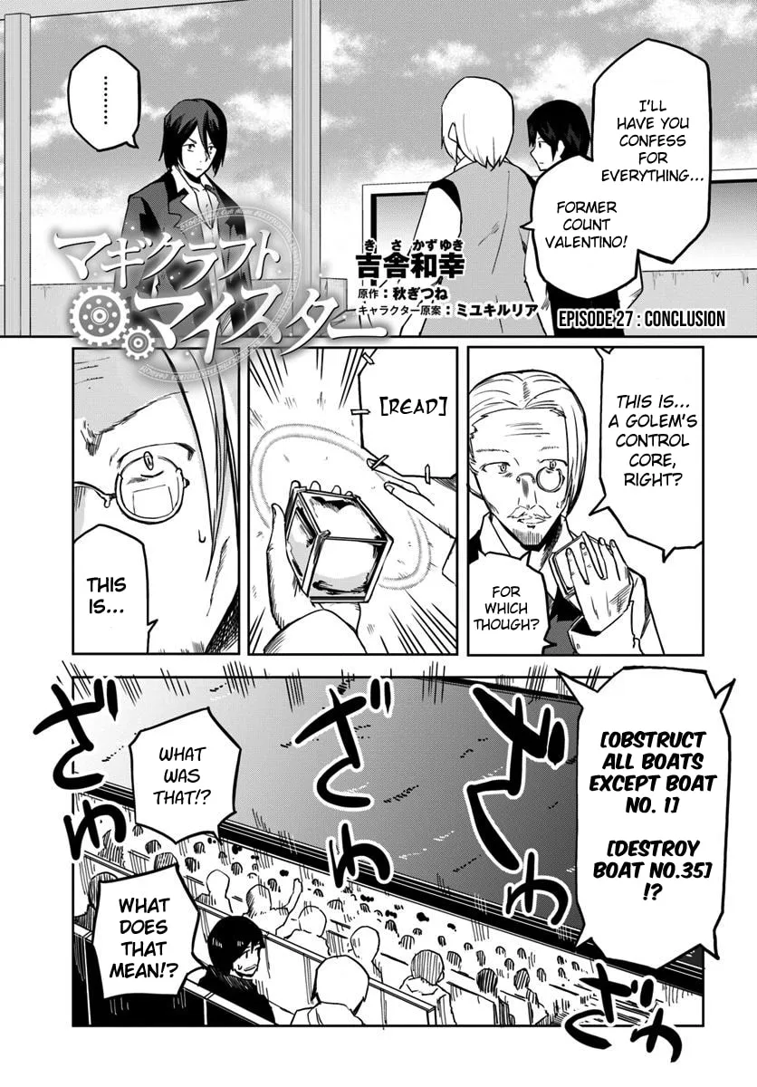 Magi Craft Meister Chapter 27 page 2 - 