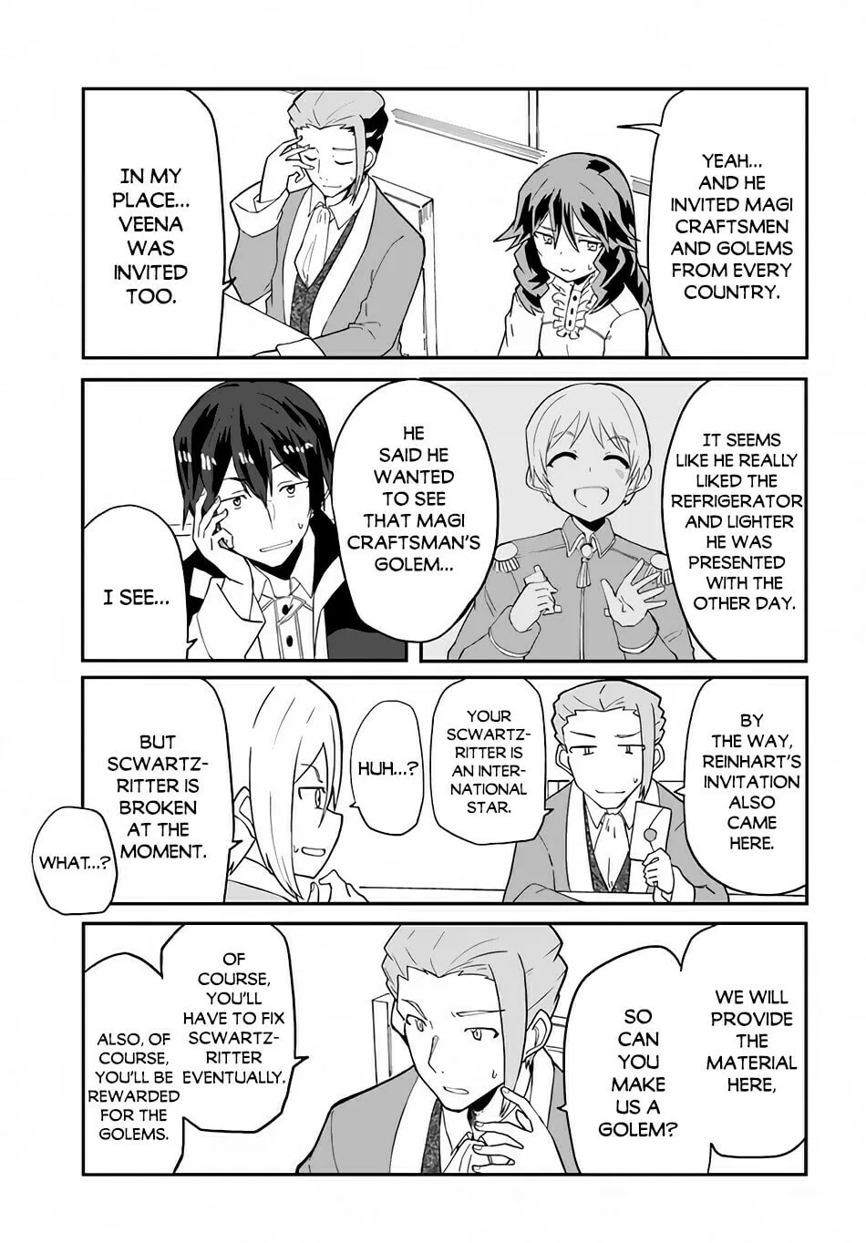 Magi Craft Meister Chapter 32 page 8 - 