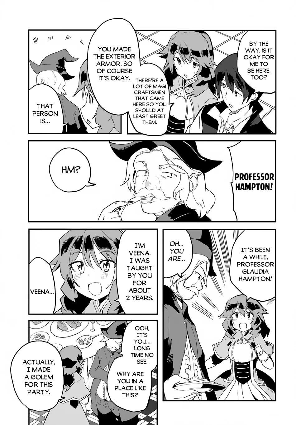 Magi Craft Meister Chapter 33 page 4 - 