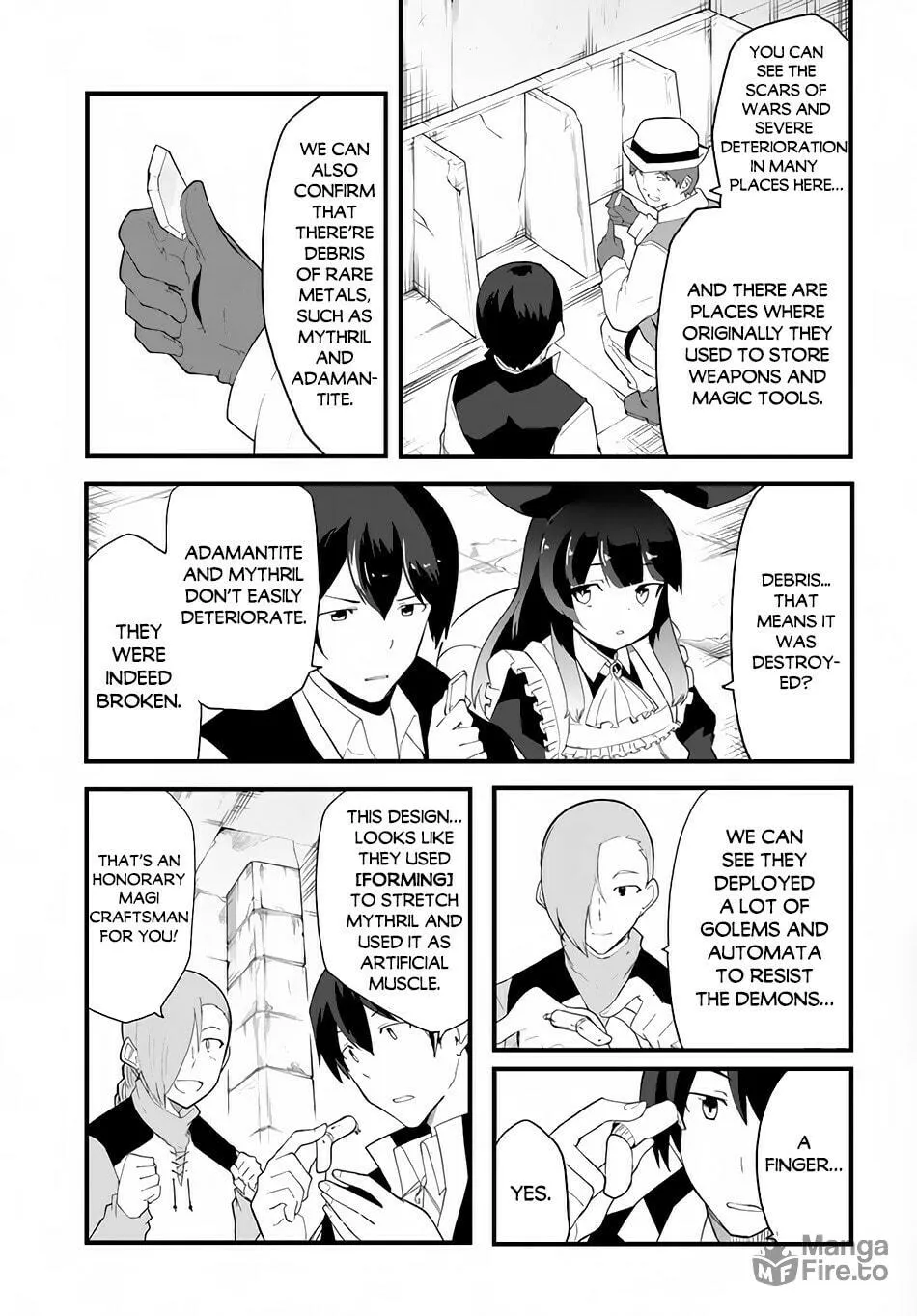 Magi Craft Meister Chapter 38 page 10 - 
