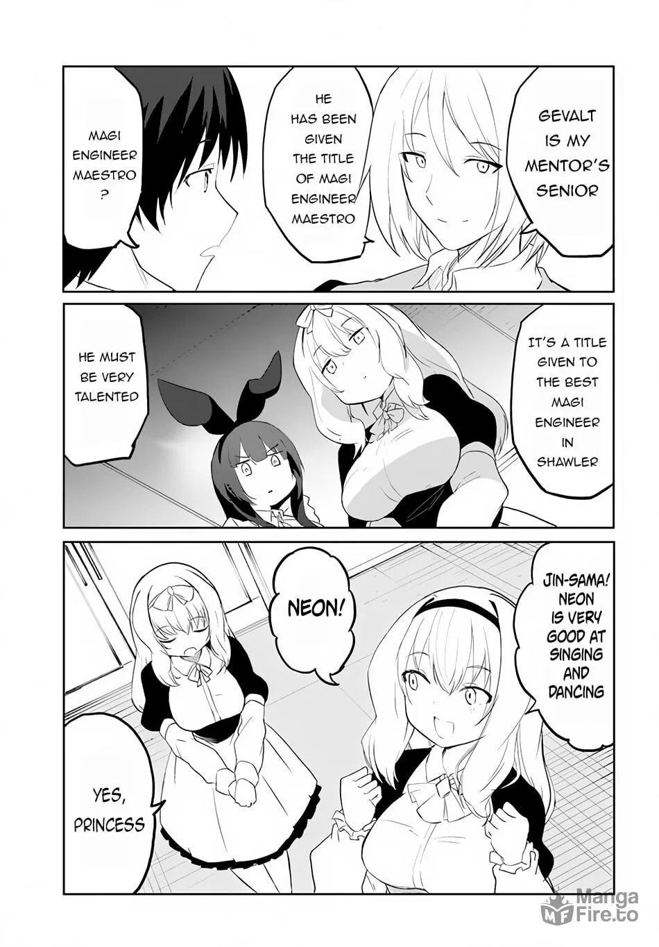 Magi Craft Meister Chapter 54 page 12 - 