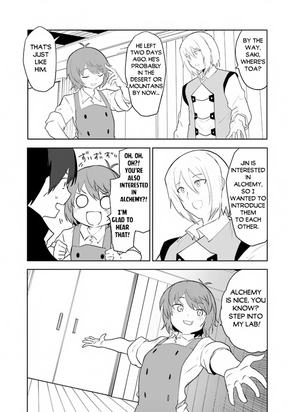 Magi Craft Meister Chapter 60 page 8 - 