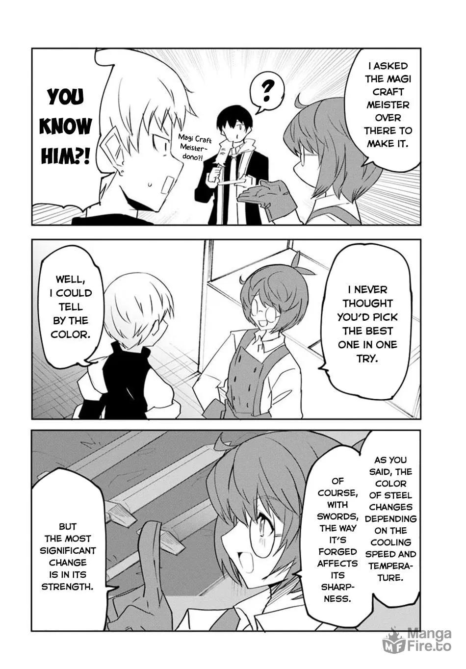 Magi Craft Meister Chapter 68 page 9 - 