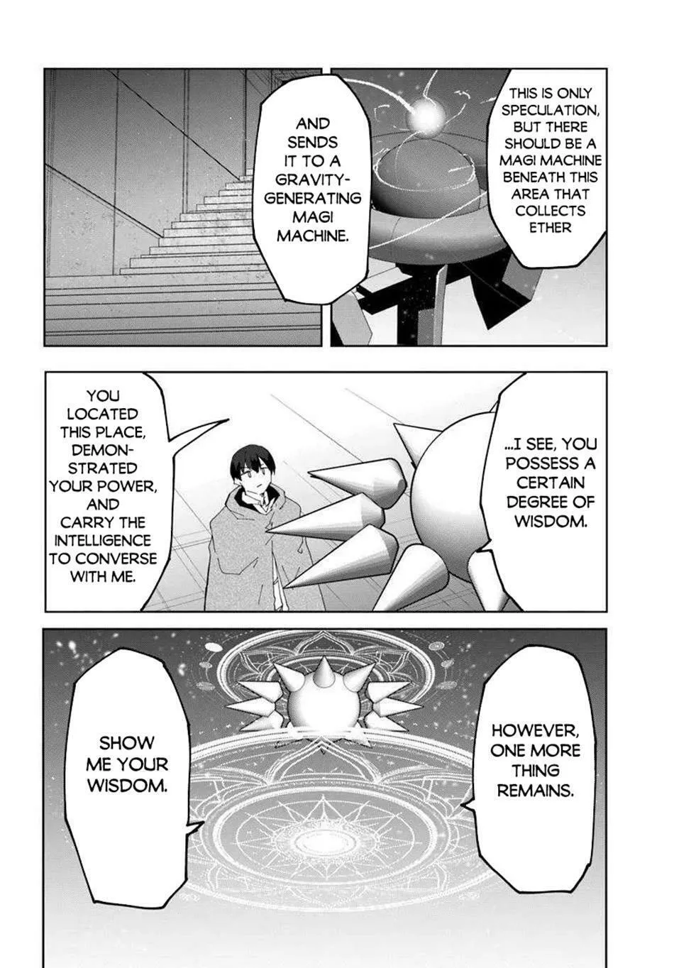Magi Craft Meister Chapter 70 page 13 - 