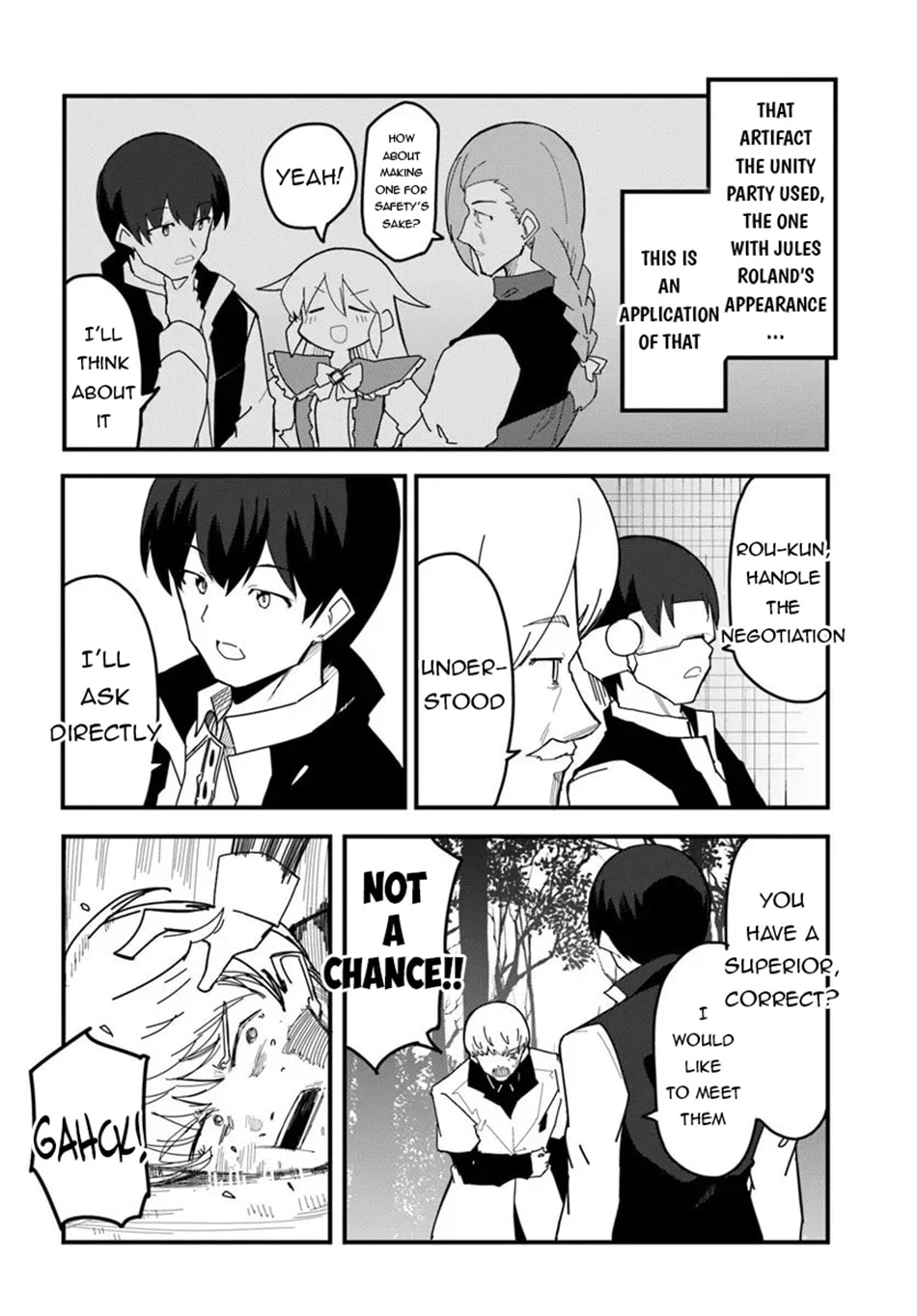Magi Craft Meister Chapter 77 page 9 - 