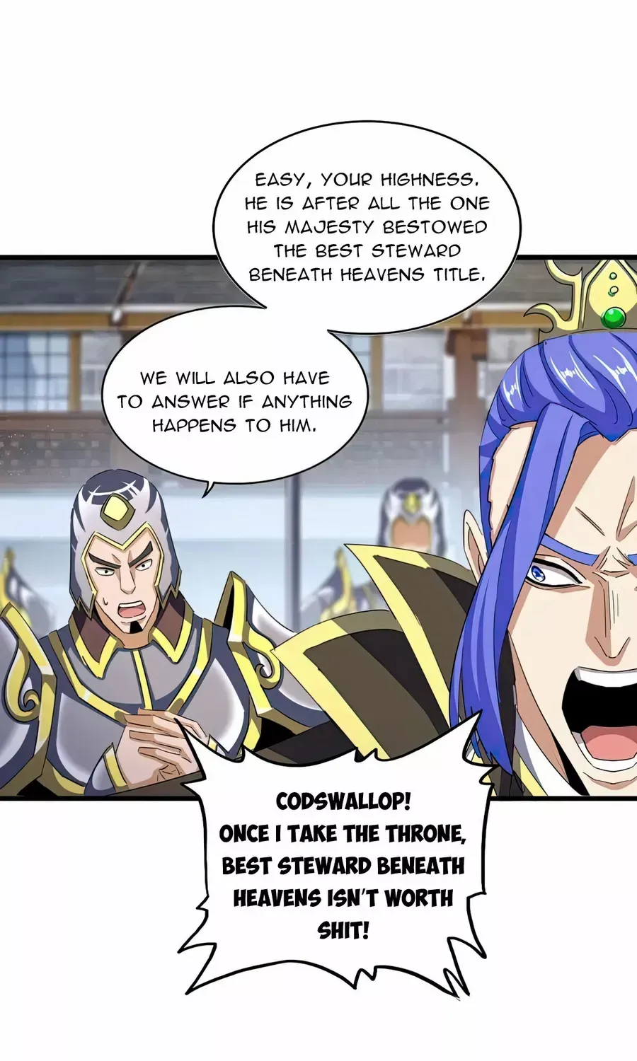 Magic Emperor Chapter 398 page 10 - 