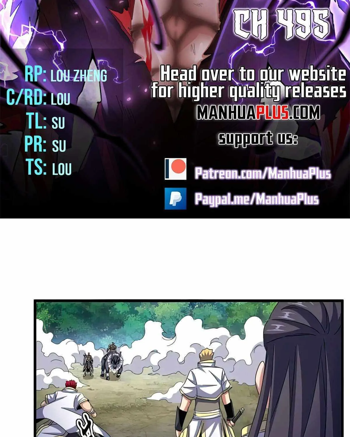 Magic Emperor Chapter 495 page 8 - 