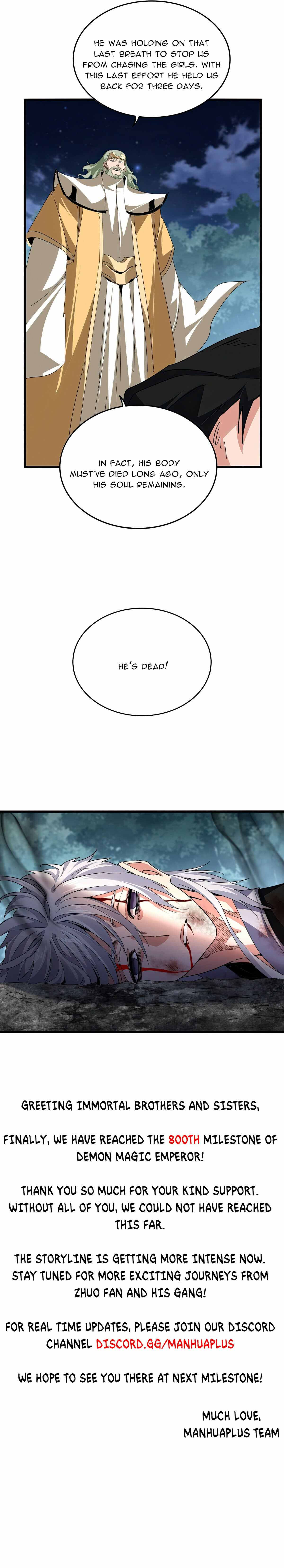 Magic Emperor Chapter 800 page 10 - 