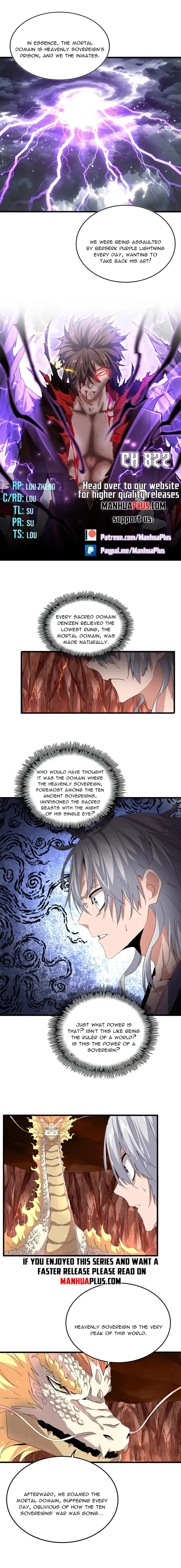 Magic Emperor Chapter 821 page 2 - 