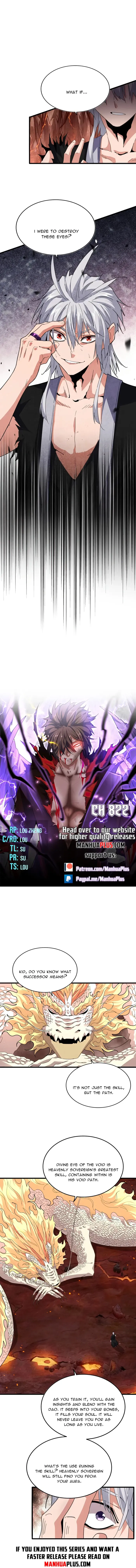 Magic Emperor Chapter 822 page 1 - 