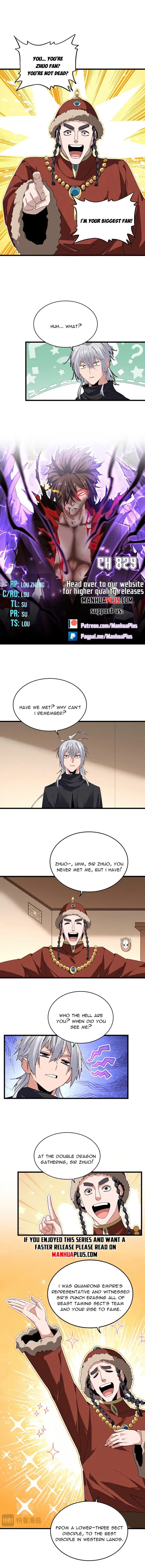 Magic Emperor Chapter 829 page 1 - 