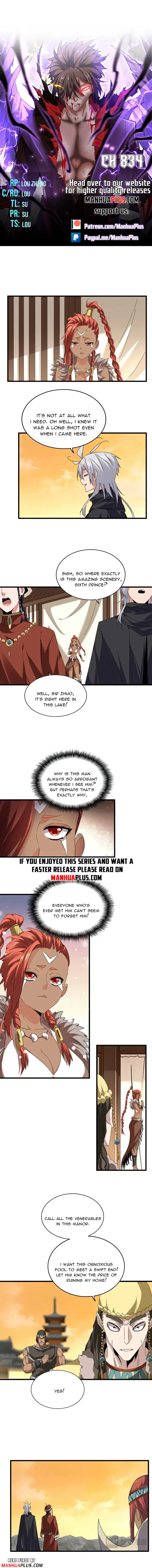 Magic Emperor Chapter 834 page 1 - 