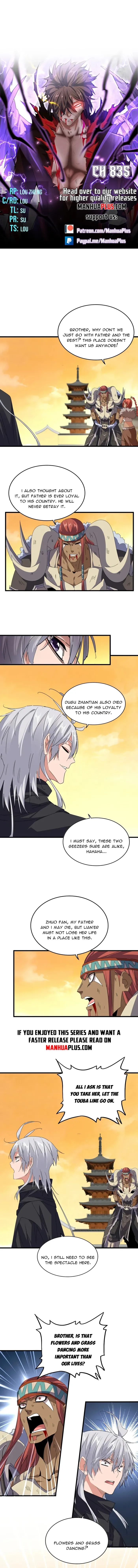 Magic Emperor Chapter 835 page 1 - 
