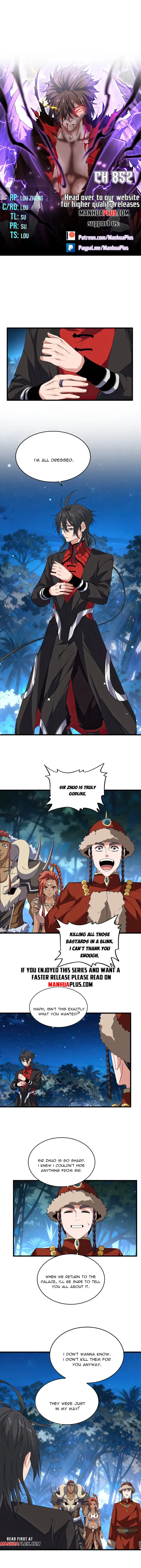 Magic Emperor Chapter 852 page 1 - 