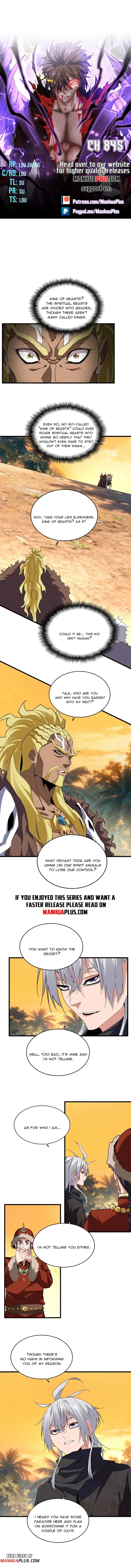 Magic Emperor Chapter 854 page 1 - 
