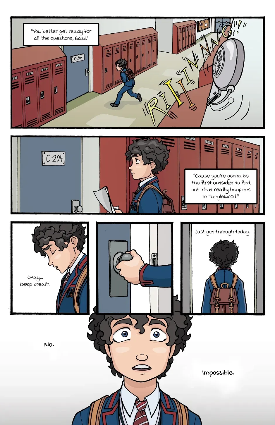 Magical Boy Basil Chapter 1 page 1 - 