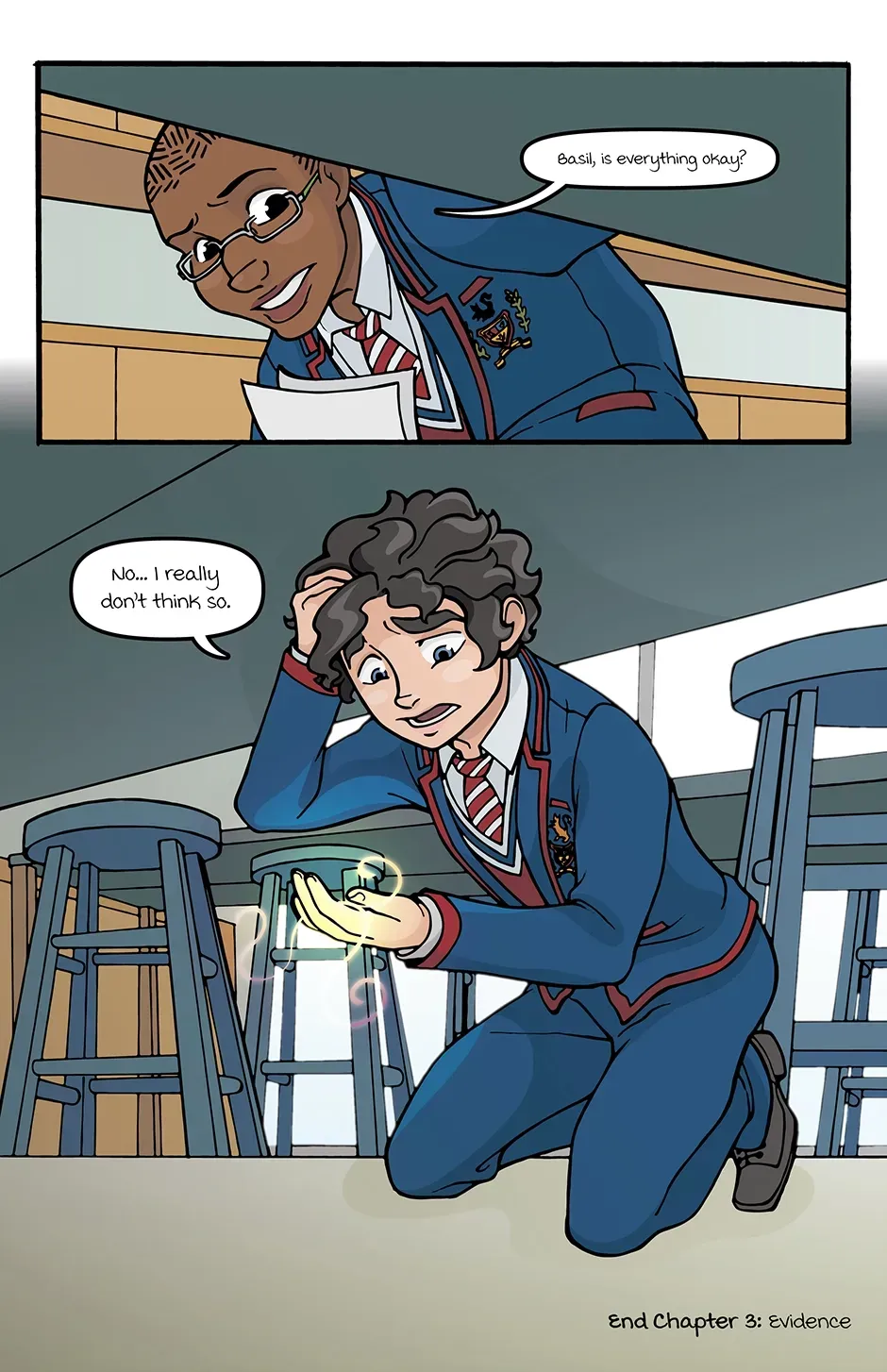 Magical Boy Basil Chapter 3 page 1 - 