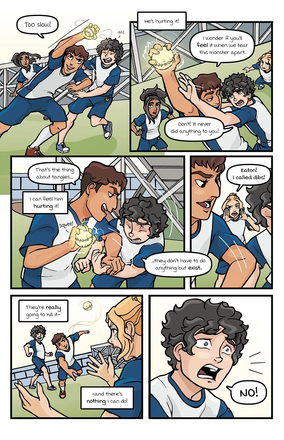 Magical Boy Basil Chapter 4 page 1 - 