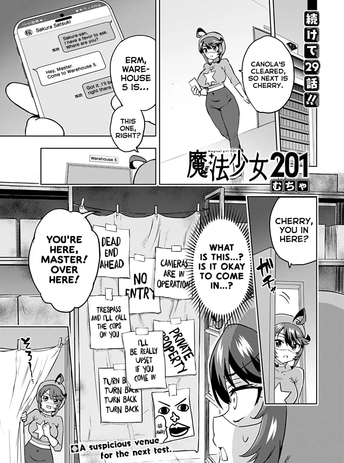 Magical Girl 201 Chapter 29 page 1 - 