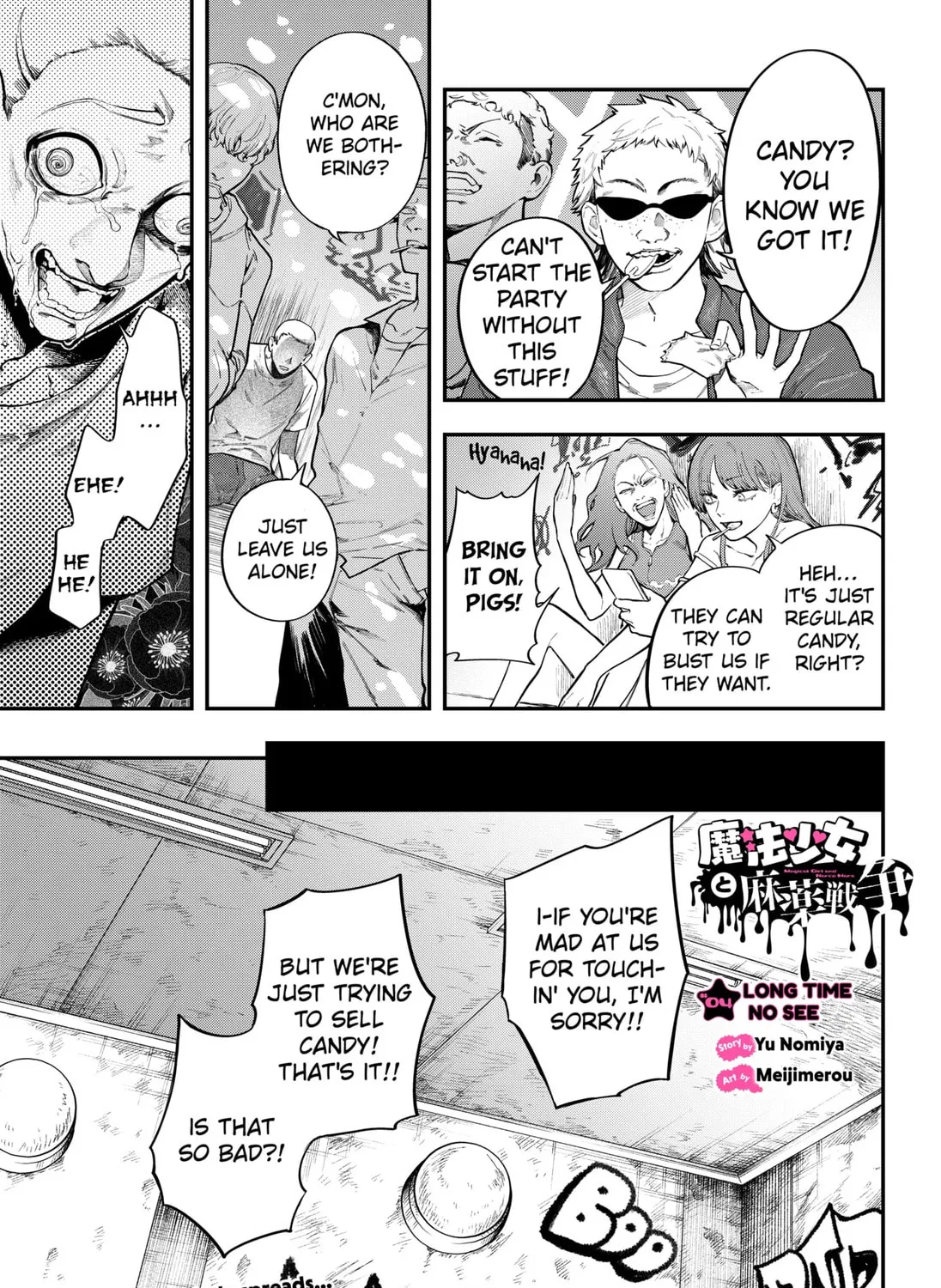 Magical Girl and Narco Wars Chapter 4 page 1 - 