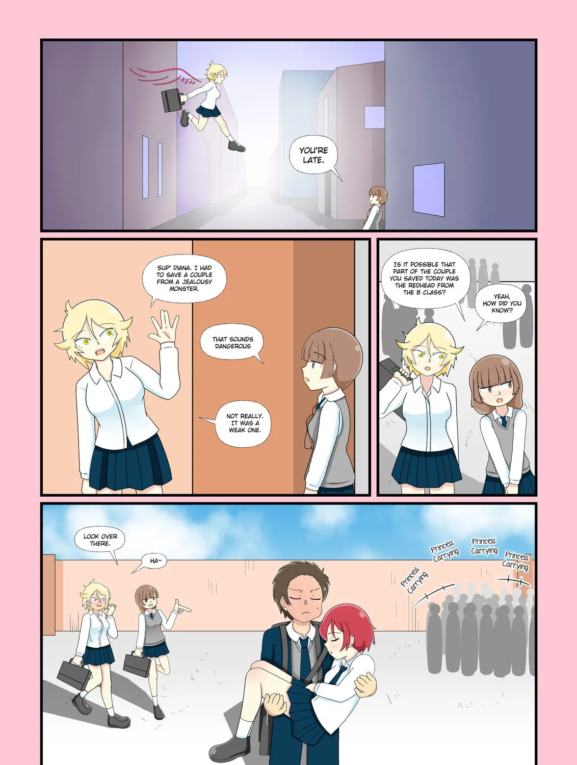 Magical Girl Chronicles Chapter 5 page 1 - 