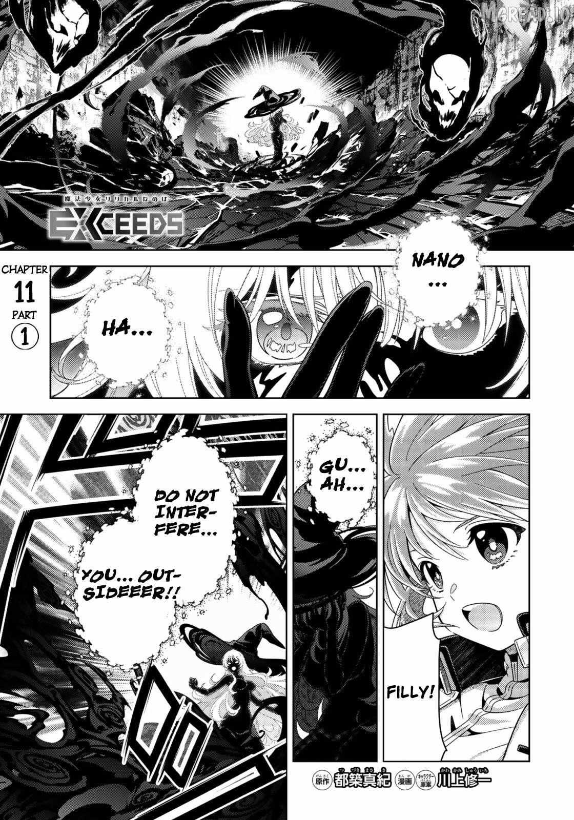 Magical Girl Lyrical Nanoha EXCEEDS Chapter 11.1 page 1 - 